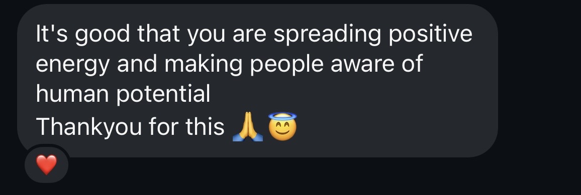 Message from a client, screenshot 14