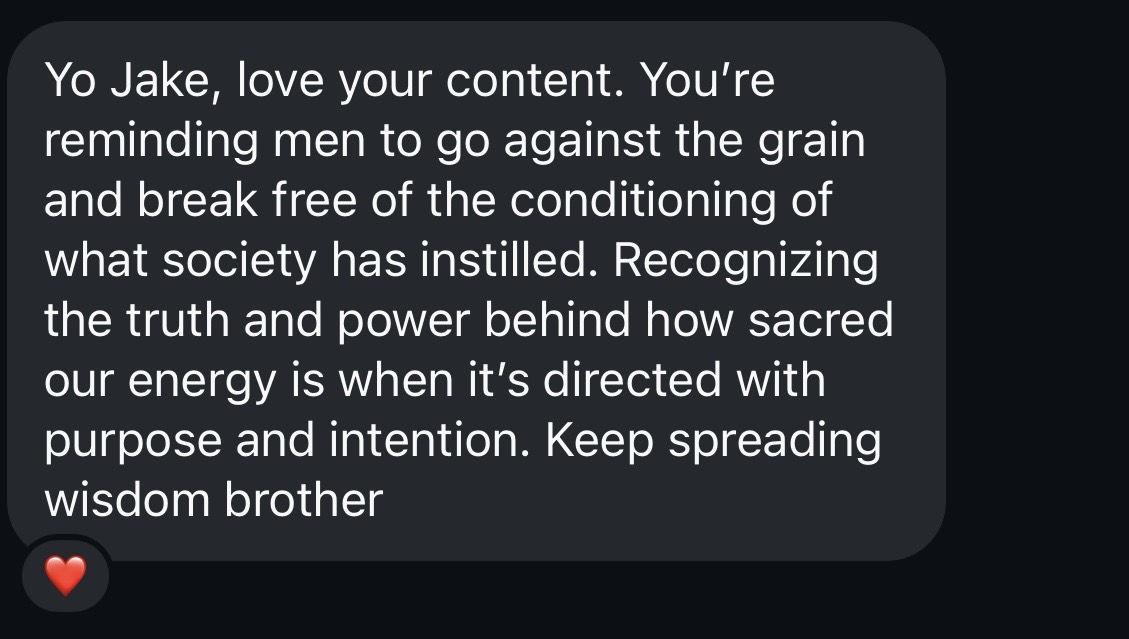 Message from a client, screenshot 8