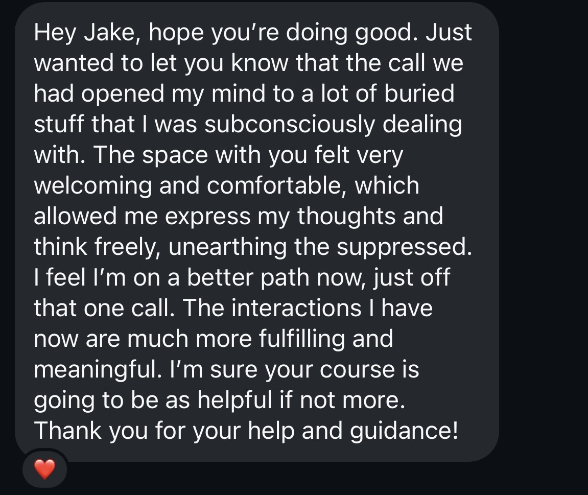 Message from a client, screenshot 5